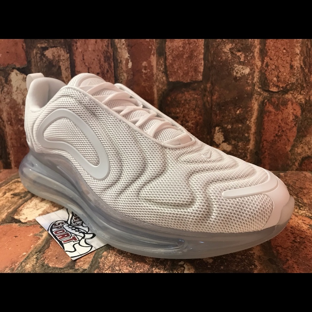 NEW Nike Air Max 720 Triple White Vapormax 270 Men - Picture 8 of 8